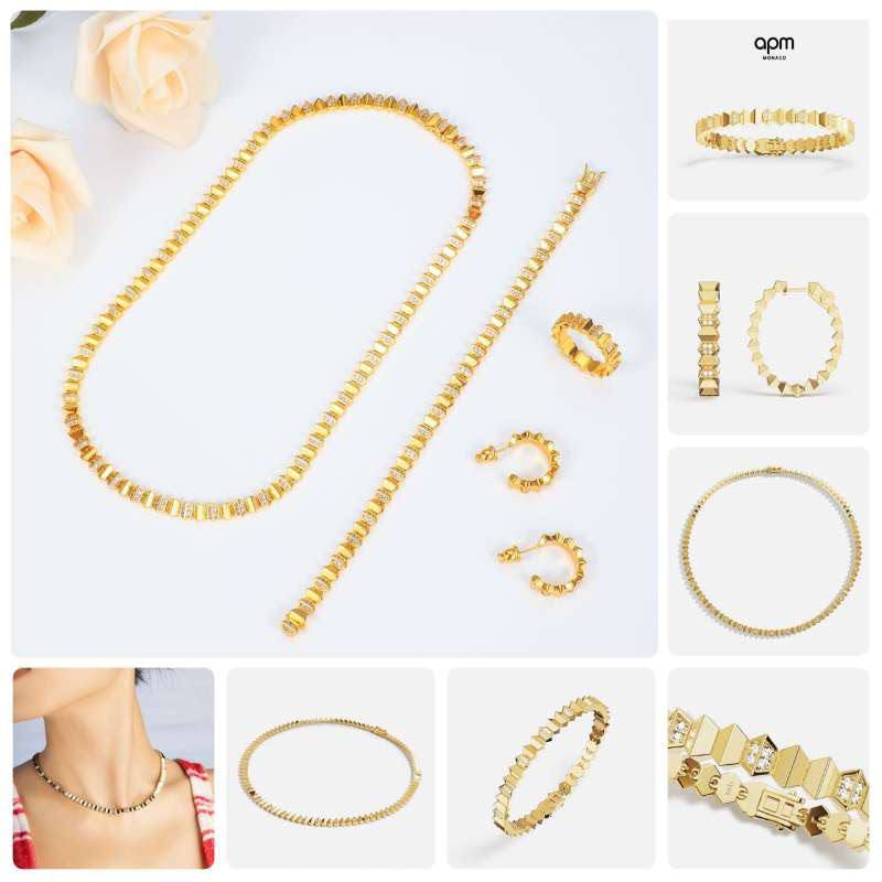 APM SET
MASTER 💫✨
NECKLACE
BRACELET
EARRINGS
RING
WITH BOX AND PAPER BAG🎁🛍️
350 dhs🇦🇪🇦🇪
Zain89
♥️♥️♥️
