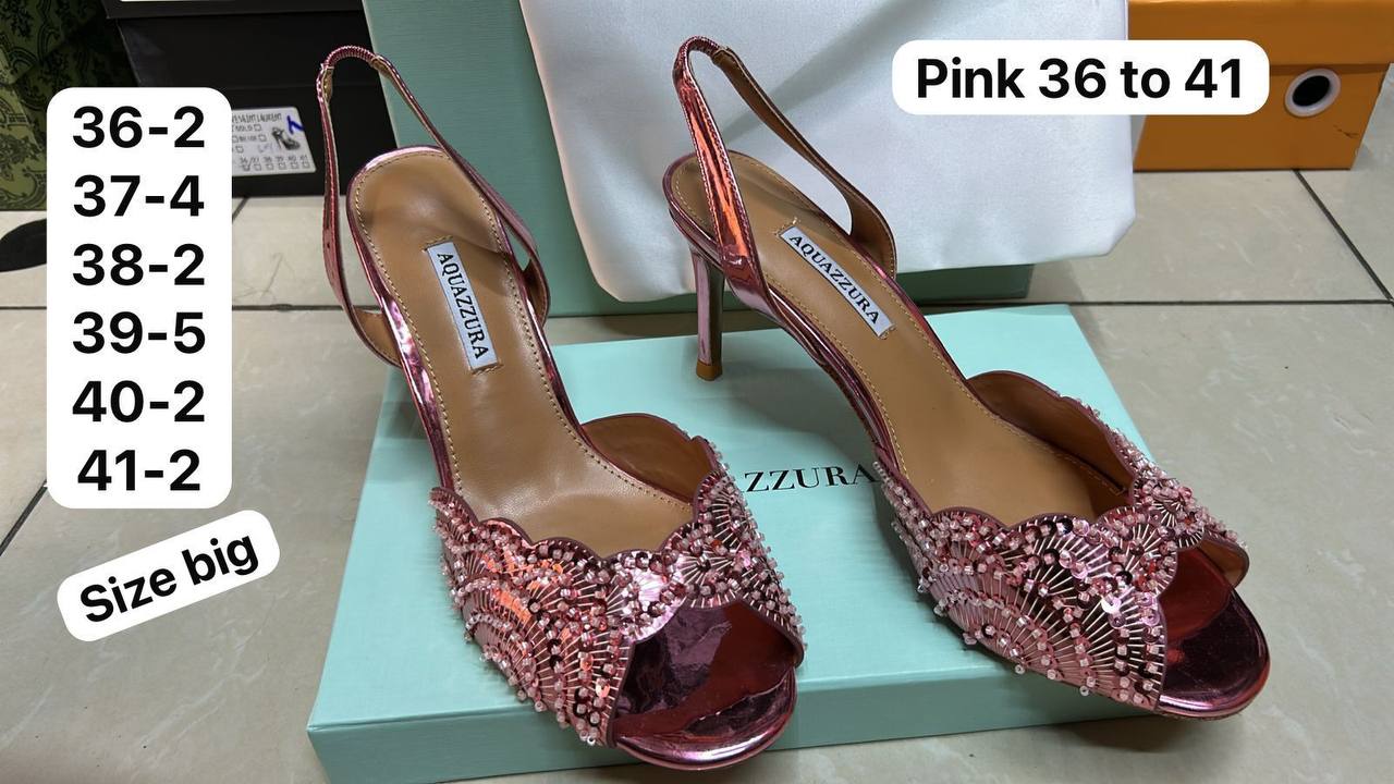 Aquazzura
120 dhs✅
Zain146
♥️♥️♥️