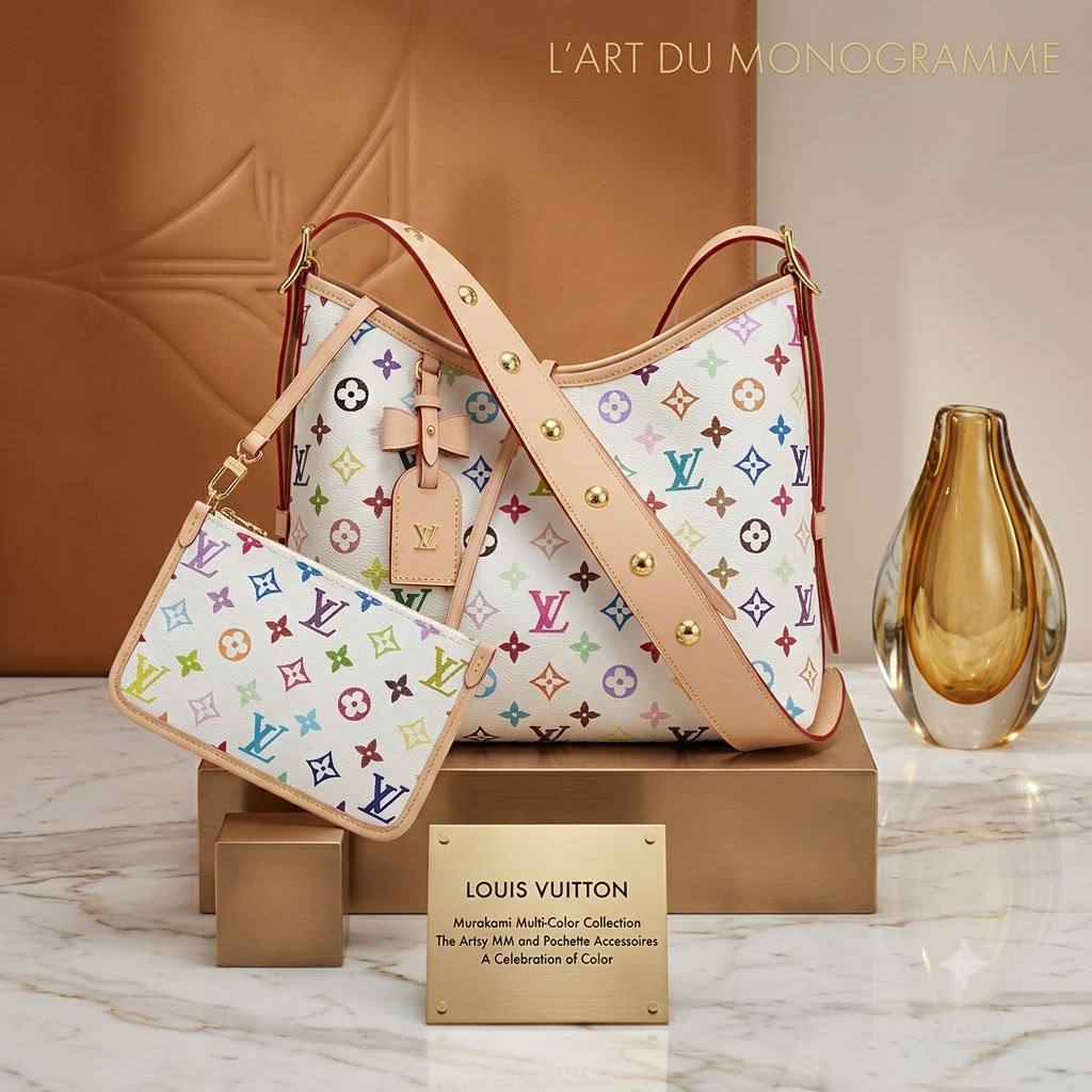 LV
Tarakashi Murakami
Carry All Tote Bag PM
Gold Chain Strap
With FOLDED BOX
Size : 29 cm
115 dhs✅
Zain239
♥️♥️♥️