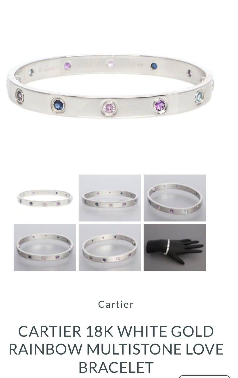 Cartier Bangle* 💐
Master quality
16,18,19
*45* AED normal box 📦
Zain48
♥️♥️♥️
