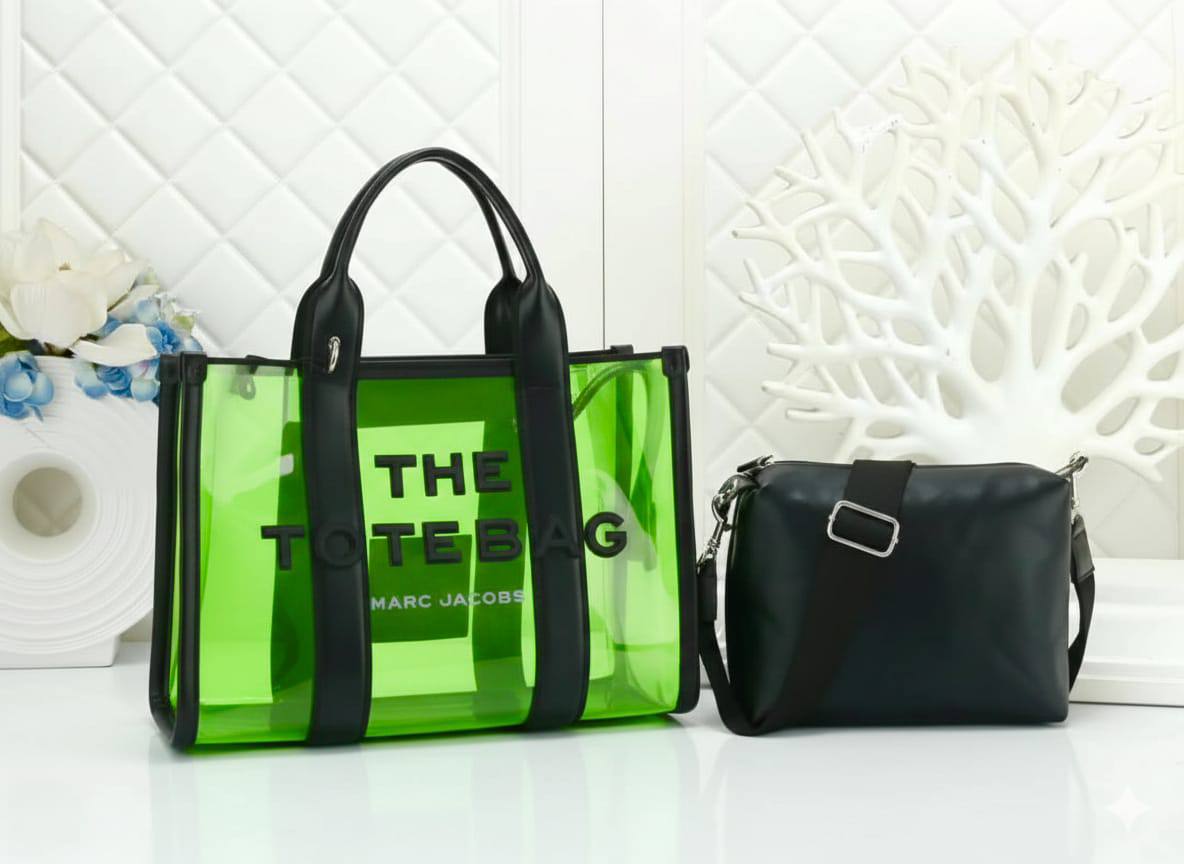 MARC JACOBS ᴛʜᴇ ᴛᴏᴛᴇʙᴀɢ
ᴄᴀɴᴠᴀss & ᴛʀᴀɴsᴘᴀʀᴇɴᴛ
ᴡɪᴛʜ ᴘᴏᴜᴄʜ ᴀɴᴅ ʟᴏɴɢ sᴛʀᴀᴘ
sɪᴢᴇ : 35 cm
95 dhs🪙🌨️
Zain31
♥️♥️♥️