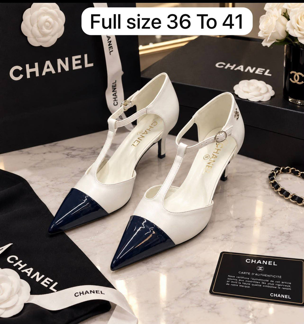 𝐂𝐡𝐚𝐧𝐞𝐥
3𝐜𝐦
𝐒𝐢𝐳𝐞 𝐦𝐞𝐧𝐭𝐢𝐨𝐧 𝐢𝐧 𝐭𝐡𝐞 𝐩𝐢𝐜𝐭𝐮𝐫𝐞𝐬
𝐇𝐢𝐠𝐡 𝐪𝐮𝐚𝐥𝐢𝐭𝐲 💯
110 dhs🇦🇪🇦🇪
Zain21
♥️♥️♥️