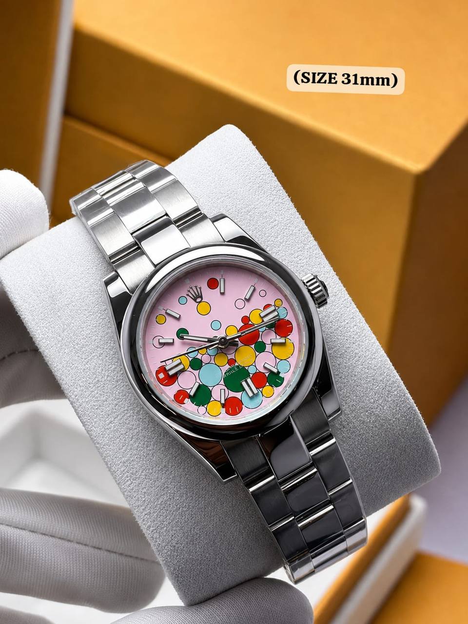 Rolex watch
for ladies
good quality (size 31mm)
160 dhs🇦🇪🇦🇪
Zain59
♥️♥️♥️