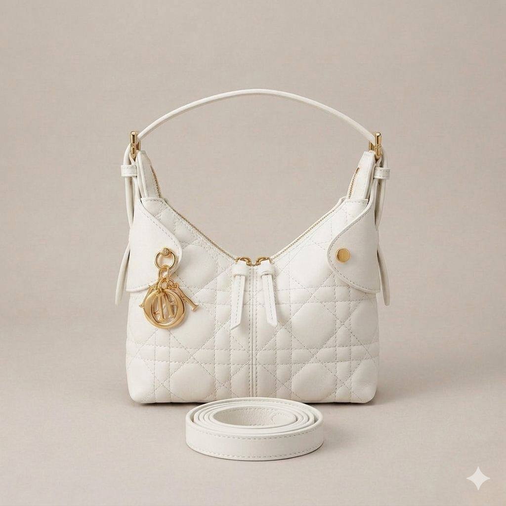 CHRISTIAN DIOR
Voyage HOBO Bag
Made of Crinkled Calfskin
Gold metal Charms
With Long belt strap
NO BOX
Size: 27 cm
105 dhs🇦🇪🇦🇪🇦🇪
Zain239
♥️♥️♥️