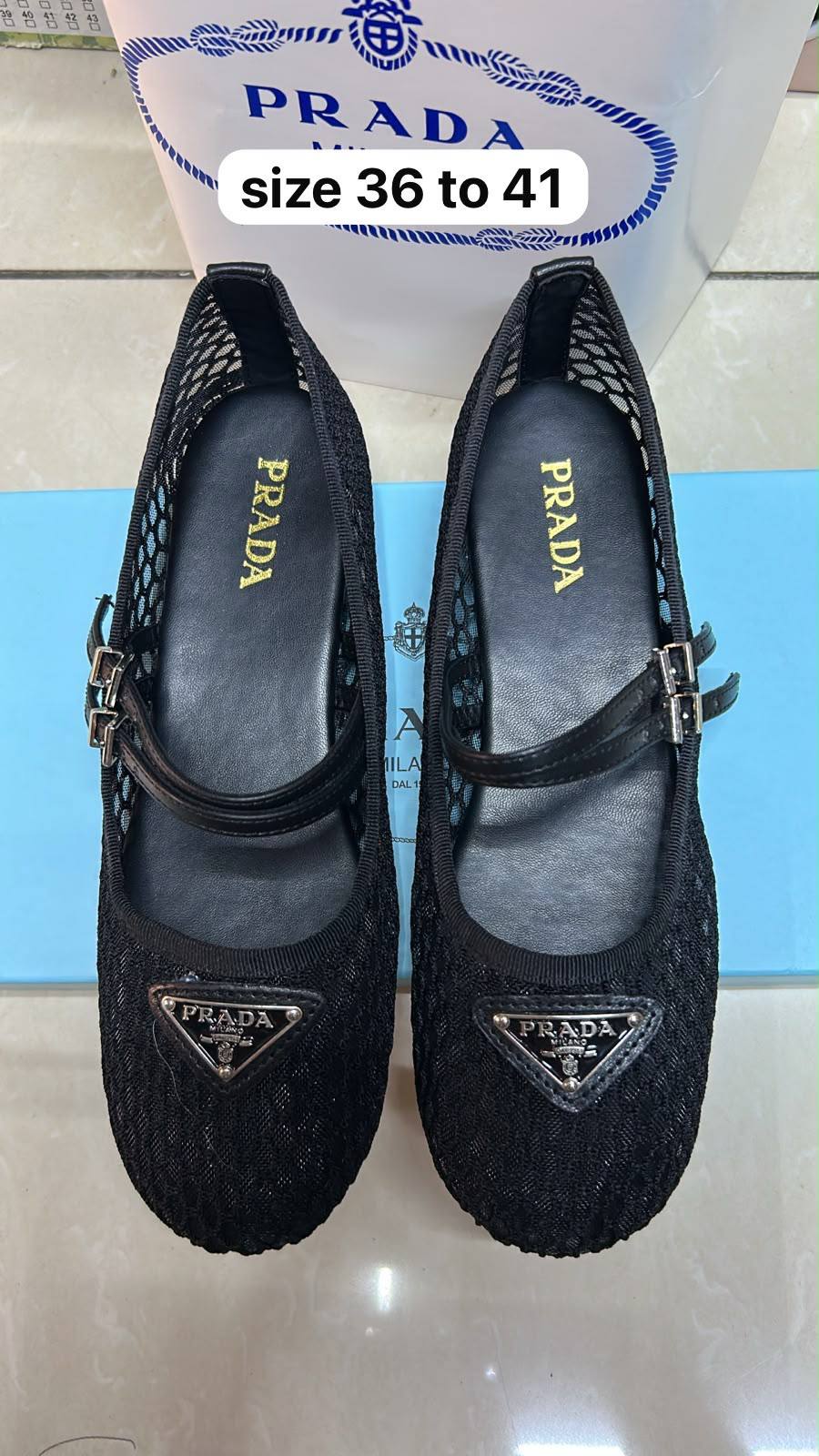 Prada
Size 36 to 41
120 dhs🇦🇪
Zain146
♥️♥️♥️