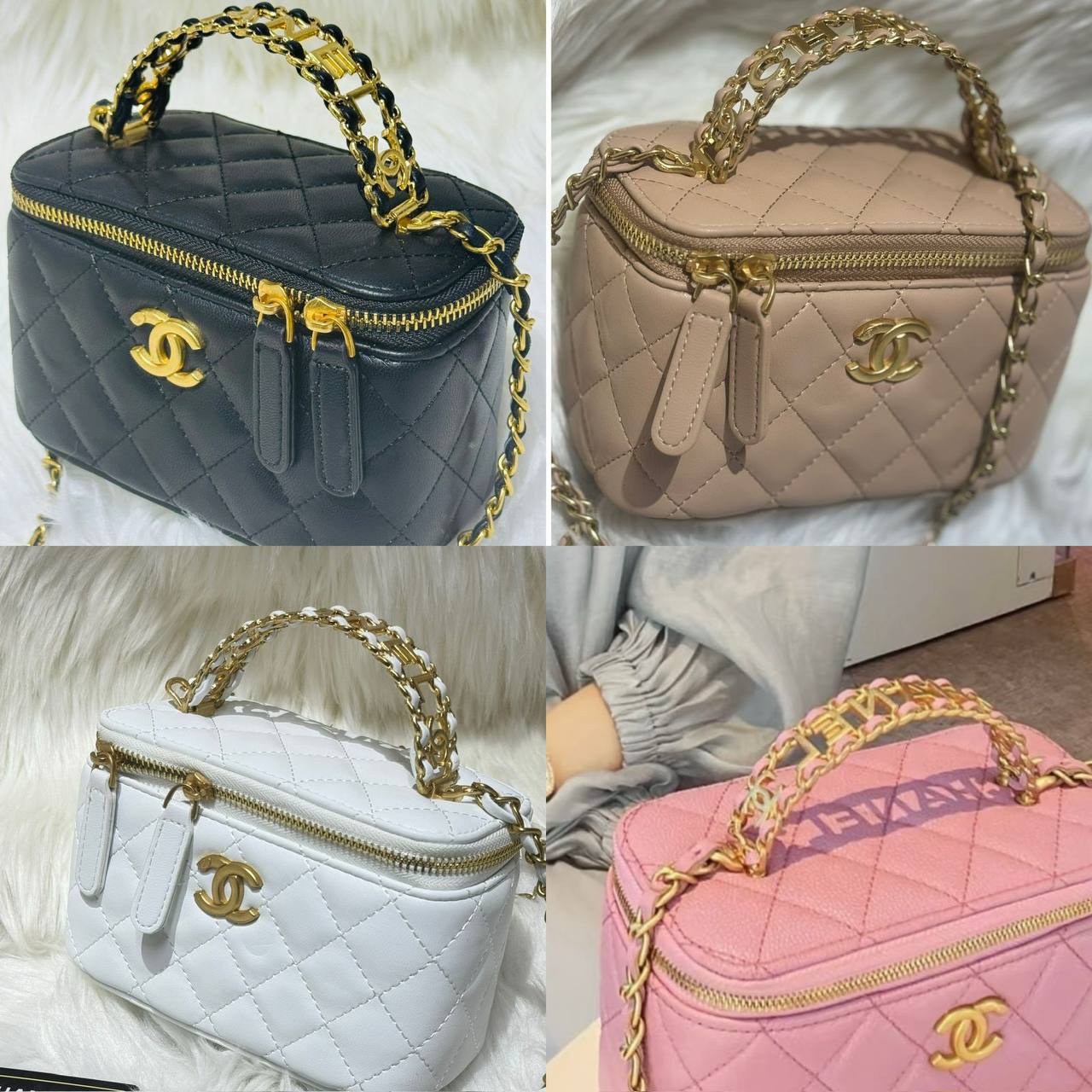 Chanel
comes with box,
size 19 cm
110 dhs✅
Zain12
♥️♥️♥️