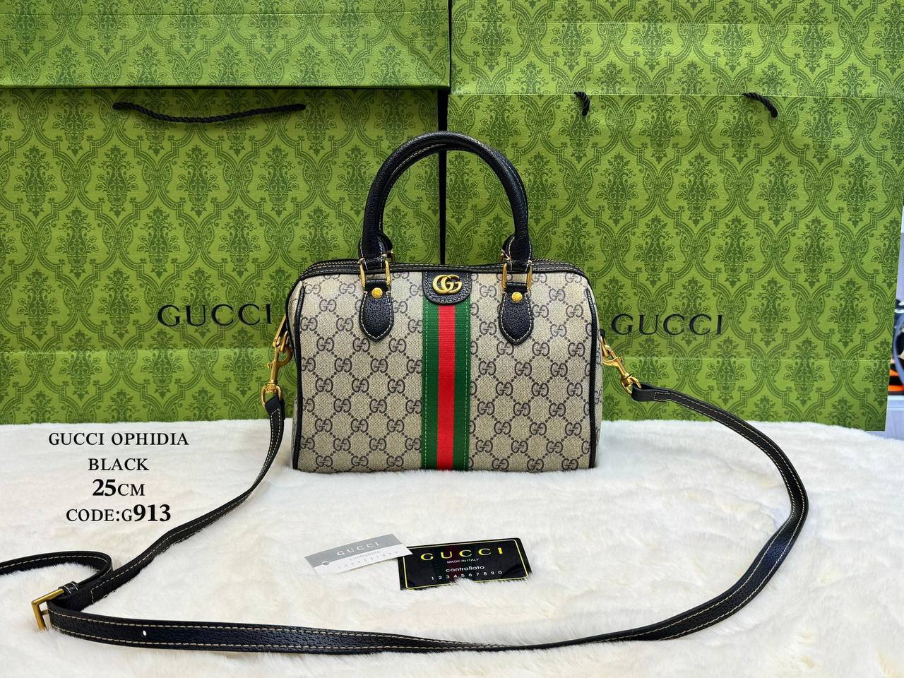 ɢᴜᴄᴄɪ ᴏᴘʜɪᴅɪᴀ ɢᴏʟᴅ ʜᴀʀᴅᴡᴀʀᴇ  ʜᴀɴᴅʙᴀɢ/ʟᴏɴɢ sᴛʀᴀᴘ
ᴡɪᴛʜᴏᴜᴛ ʙᴏx
ʟᴇᴀᴛʜᴇʀ 
sɪᴢᴇ:25ᴄᴍ
95 dhs🪙
Zain56
♥️♥️♥️