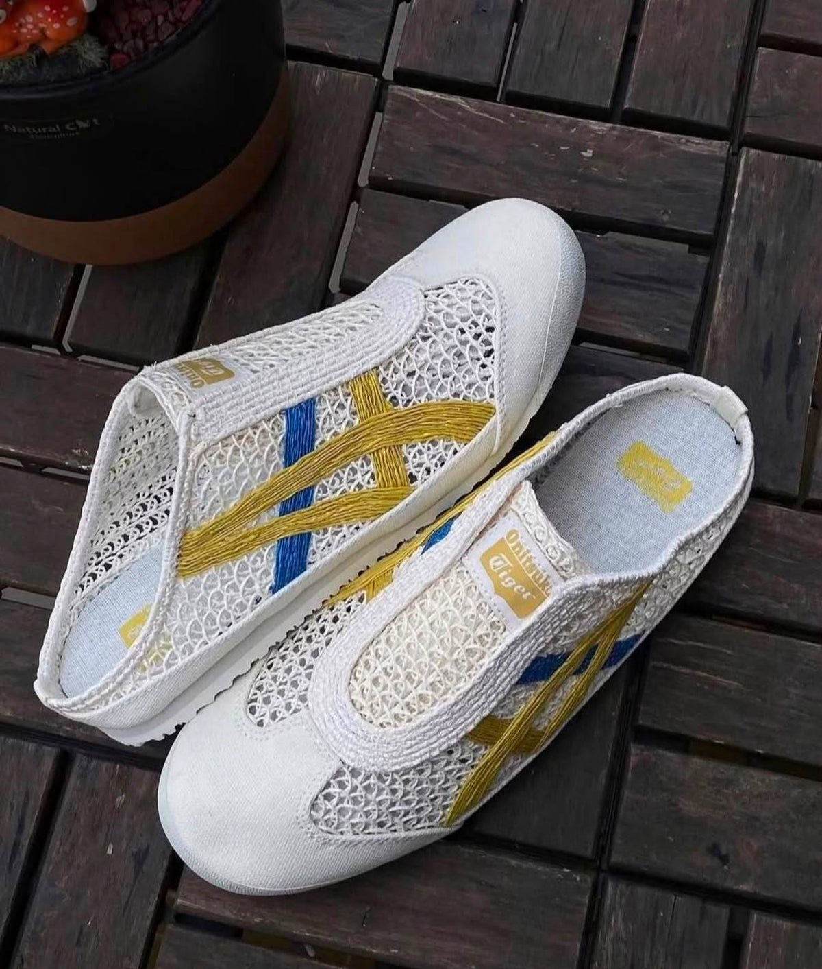 Onitsuka
Tiger Mexico 66
Sabot Cream Mustard,
Sabot Iron Navy Cream
size 36-45
230 dhs🇦🇪🇦🇪
Zain18
♥️♥️♥️
