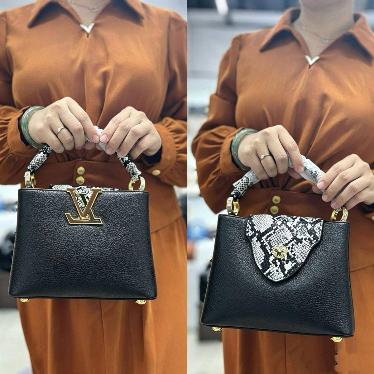 🌹 LV Capitalcines
1️⃣ First Quality +🎁
Size : 25 ~ 21 * 15 cm
100 dhs🇦🇪♥️♥️
with box🎁
Zain115
♥️♥️♥️