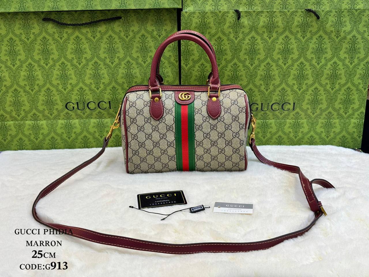 ɢᴜᴄᴄɪ ᴏᴘʜɪᴅɪᴀ ɢᴏʟᴅ ʜᴀʀᴅᴡᴀʀᴇ  ʜᴀɴᴅʙᴀɢ/ʟᴏɴɢ sᴛʀᴀᴘ
ᴡɪᴛʜᴏᴜᴛ ʙᴏx
ʟᴇᴀᴛʜᴇʀ 
sɪᴢᴇ:25ᴄᴍ
95 dhs🪙
Zain56
♥️♥️♥️