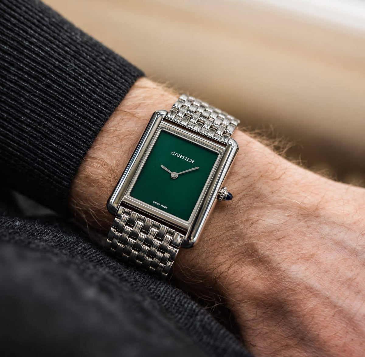Cartier
watch unsix (
size36mm)
good quality
230 dhs🇦🇪🇦🇪
Zain59
♥️♥️♥️