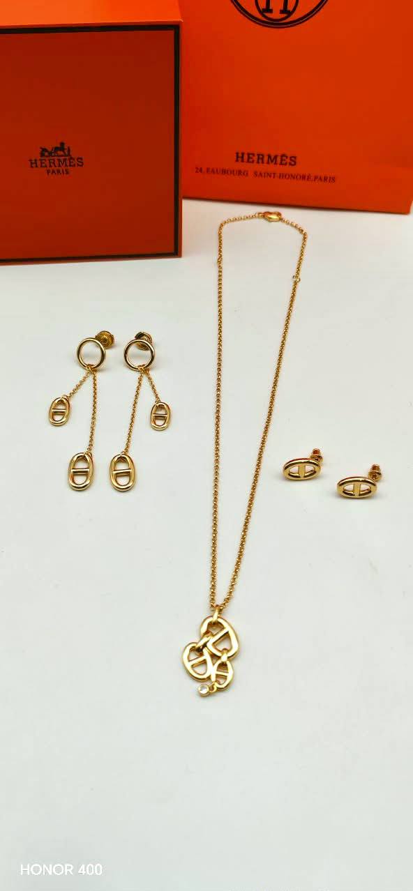 Hermes
125 dhs🇦🇪🇦🇪
necklace with big earing
115 dhs🇦🇪🇦🇪
necklace with small earring
Zain122
♥️♥️♥️