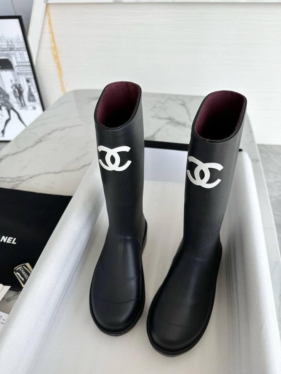 Chanel boots
size 36 to 40
170 dhs✅
Zain103
♥️♥️♥️