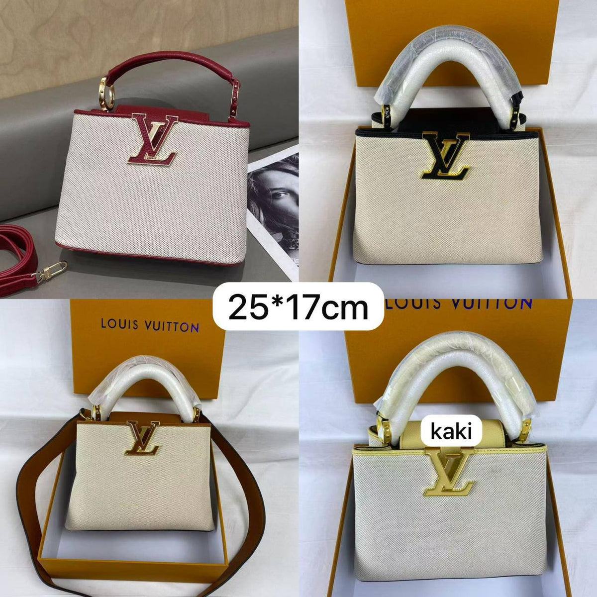 LV Capucenis
Size : 25 * 17 cm
120 dhs🪙💚
with box🎁
Zain115
♥️♥️♥️
