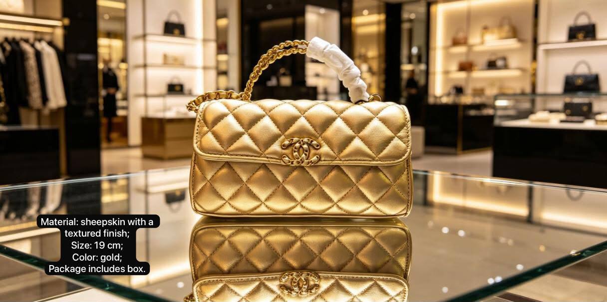 Chanel
115 dhs✅
With box
Size:19*11*5.5
Zain07
♥️♥️♥️