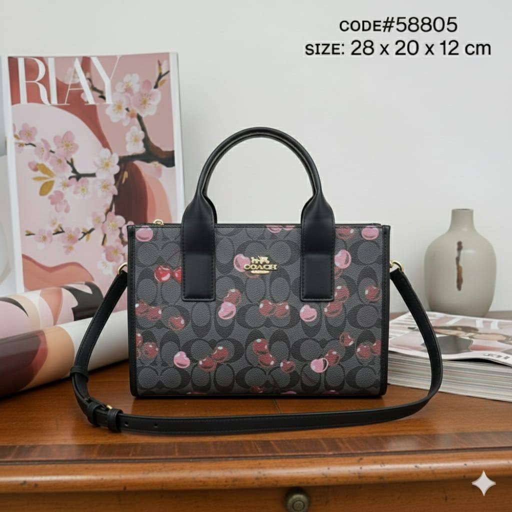 COACH ᴏɴ ᴛʜᴇ ɢᴏ
ᴍɪɴɪ ᴛᴏᴛᴇʙᴀɢ CHERRY ᴘʀɪɴᴛ
ᴢɪᴘᴘᴇʀ ᴛʏᴘᴇ
ᴡɪᴛʜ ʟᴏɴɢ ʙᴇʟᴛ sᴛʀᴀᴘ
sɪᴢᴇ : 28 cm
60 dhs❣️
Zain31
♥️♥️♥️