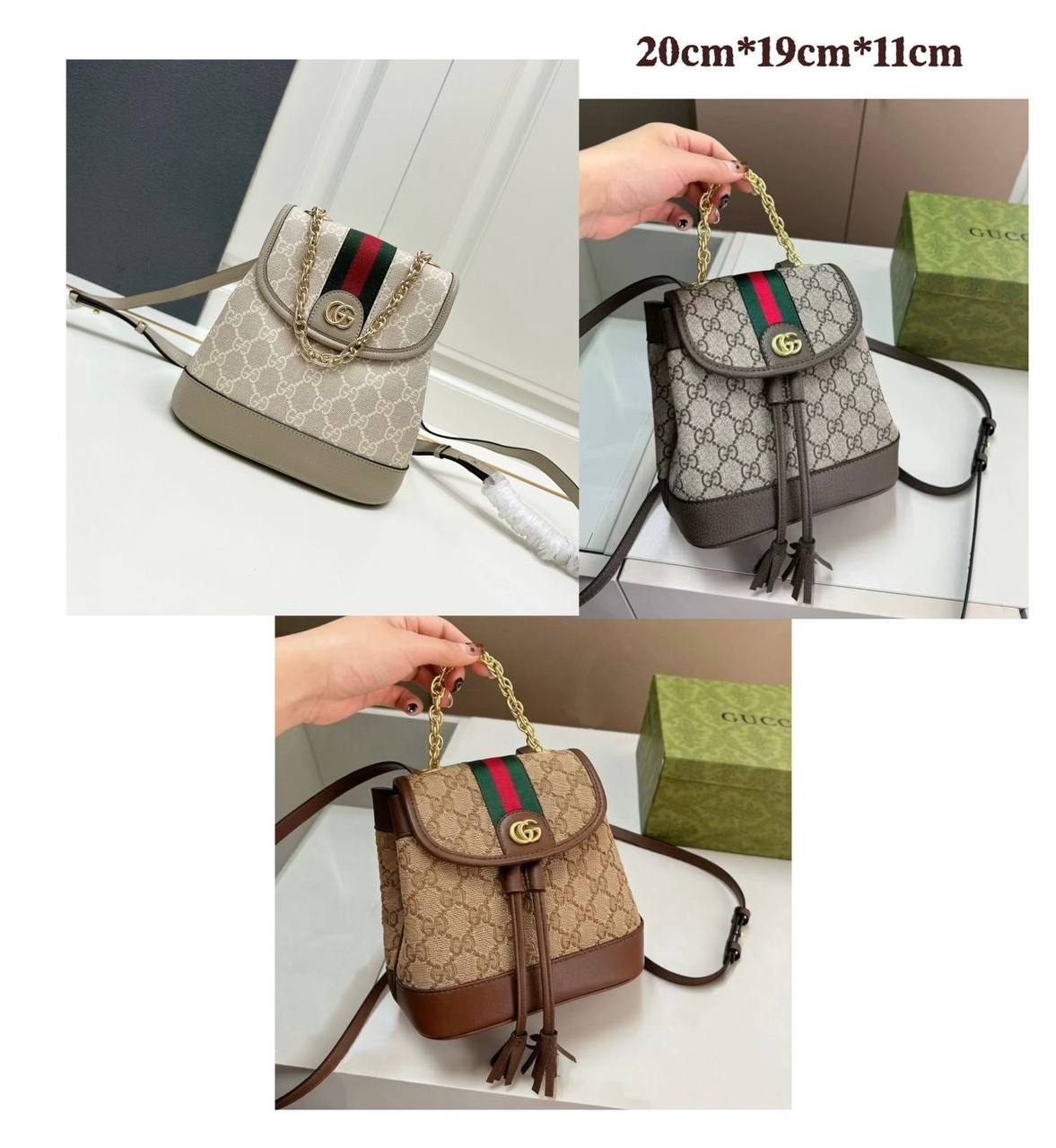 GUCCI BACKPACK
GOOD QUALITY
WITH BOX
🎁🎁🎁
95 dhs✅
Zain295
♥️♥️♥️