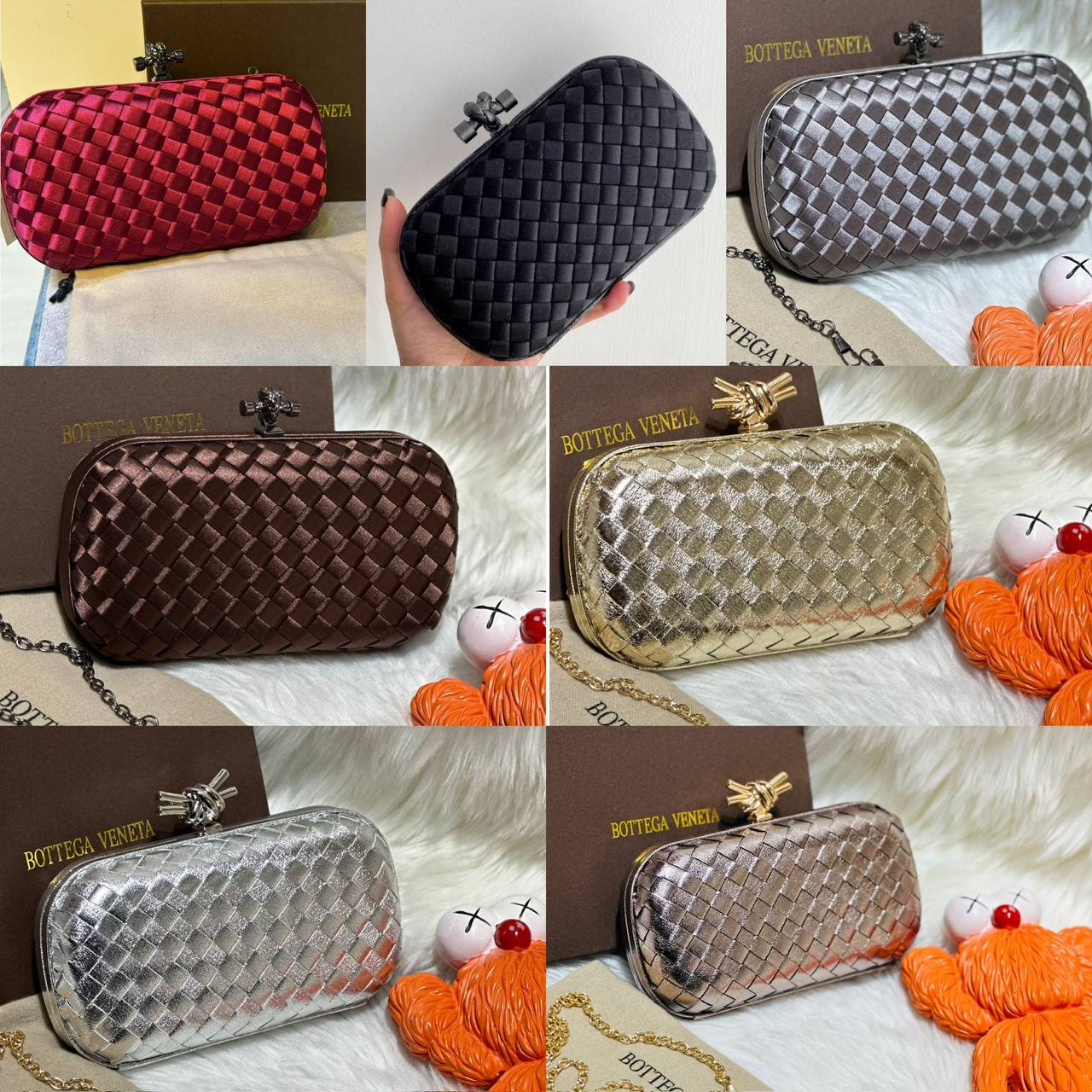 Bottega
comes with box,
size 21 cm
110 dhs💓
Zain12
♥️♥️♥️