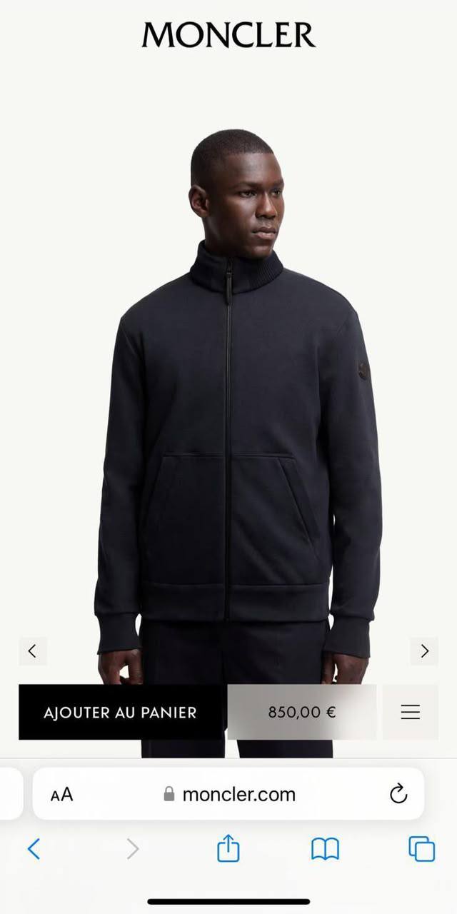MONCLER❣️
SUPER MASTER QUALITY ✨
SIZE :S M L XL XXL
630 dhs🇦🇪🇦🇪🇦🇪
Zain327
♥️♥️♥️