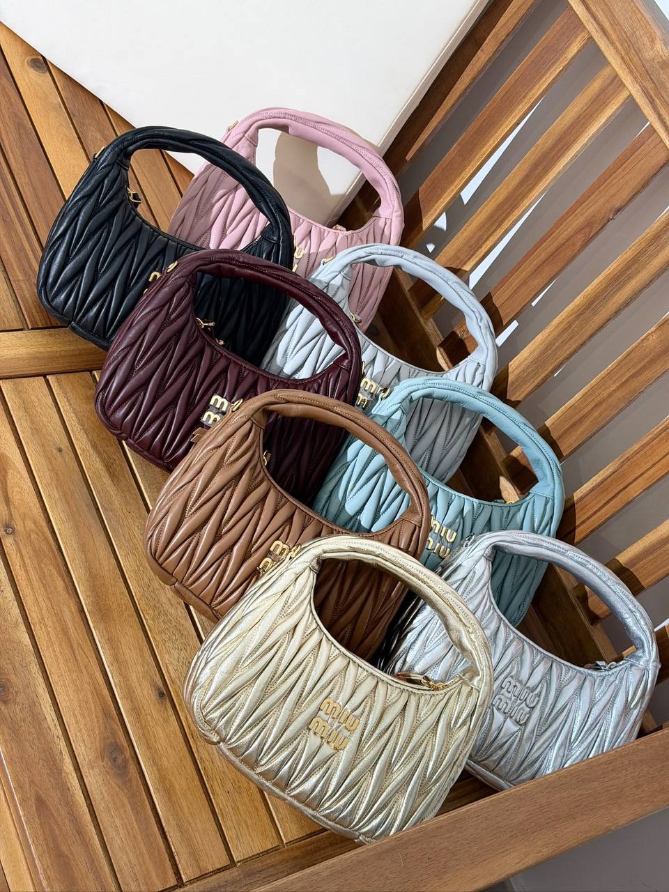 MIU MIU
Super Master Quality⚡️
Original Packing 🎁
Size 20CM📏
For Price 👇 WhatsApp✅
0568585901
0507557372
0552275751 Owner Zain 👌
Zain321
♥️♥️♥️