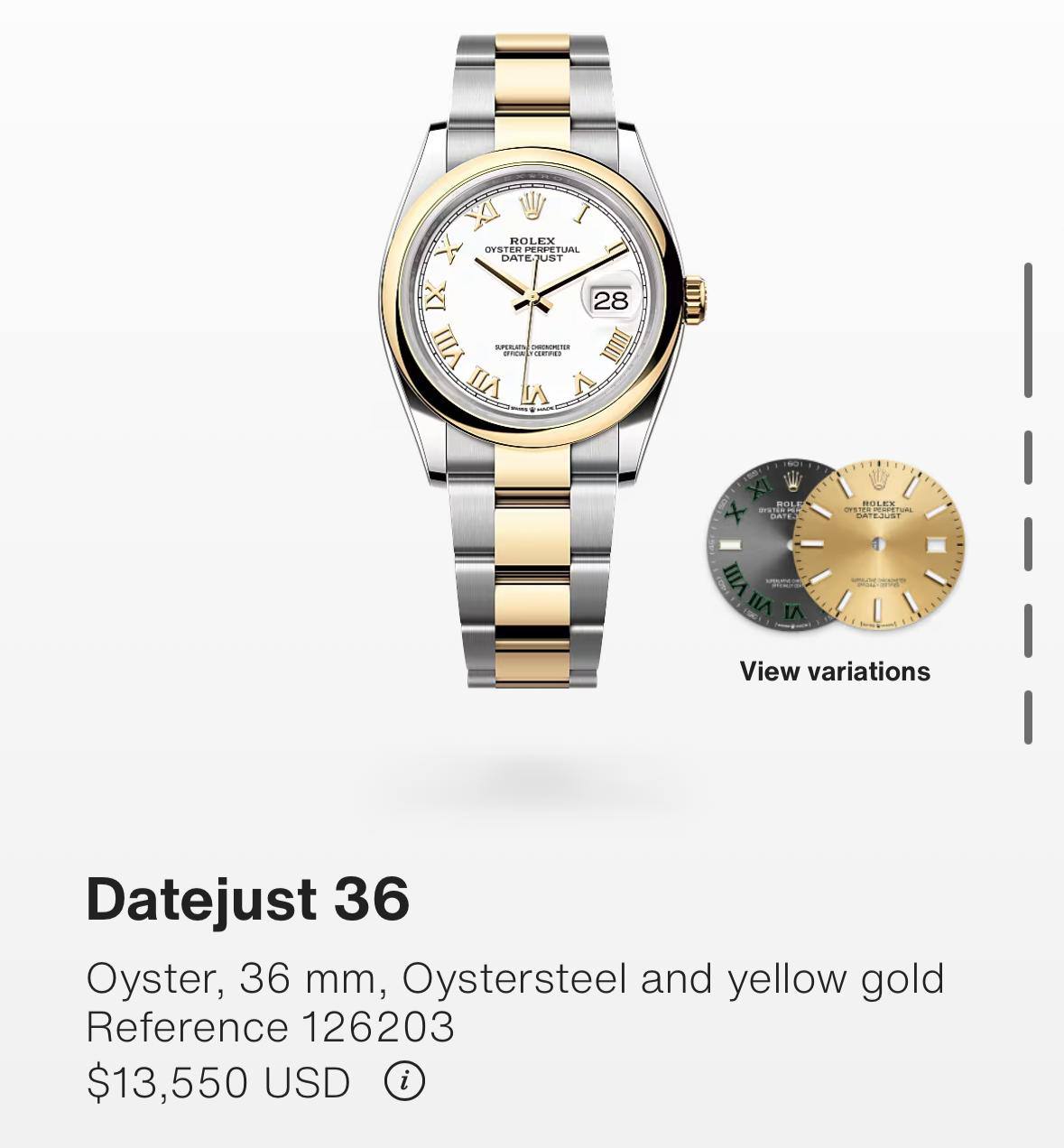 Rolex Master
36mm
Automatic
offer price
190 dhs🪙💕
Zain85
♥️♥️♥️