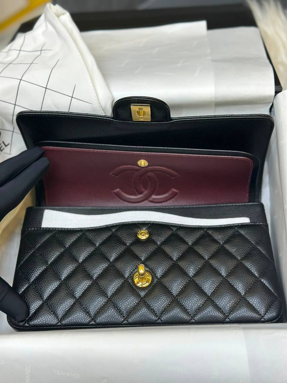 Available ❤️
Chanel New VIP 🥀
Chanel Classic Double Flap Bag in black quilted caviar leather with gold hardware😍
Italian leather 💯💯
For Price 👇 WhatsApp✅
0568585901
0507557372
0552275751 Owner Zain 👌
Zain71
♥️♥️♥️