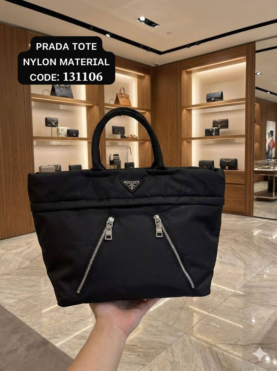 Prada ᴛᴏᴛᴇ ʙᴀɢ
ᴡɪᴛʜ ʟᴏɴɢ sᴛʀᴀᴘ
ɴʏʟᴏɴ ᴍᴀᴛᴇʀɪᴀʟ
130 dhs💓
Zain56
♥️♥️♥️
