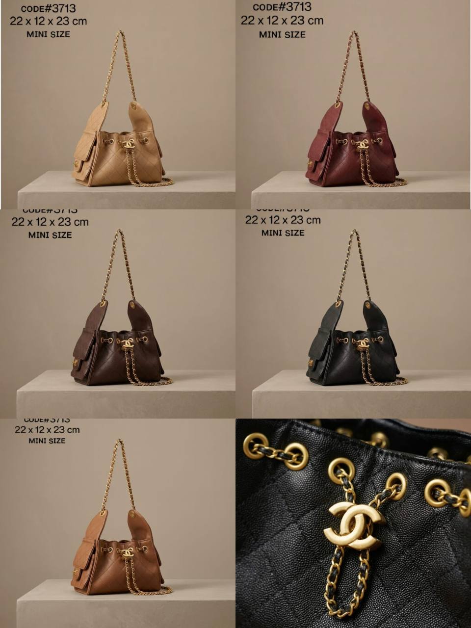 Chanel sᴍᴀʟʟ 22 cm
ʜᴏʙᴏ sʜᴏᴜʟᴅᴇʀ ʙᴀɢ
ᴄᴀᴠɪᴀʀ ᴄᴀʟғsᴋɪɴ ʟᴇᴀᴛʜᴇʀ
ɢᴏʟᴅ - ᴛᴏɴᴇ ʜᴀʀᴅᴡᴀʀᴇ
sɪᴢᴇ : 22 cm
ᴡɪᴛɢ BOX
120 dhs💓
Zain31
♥️♥️♥️