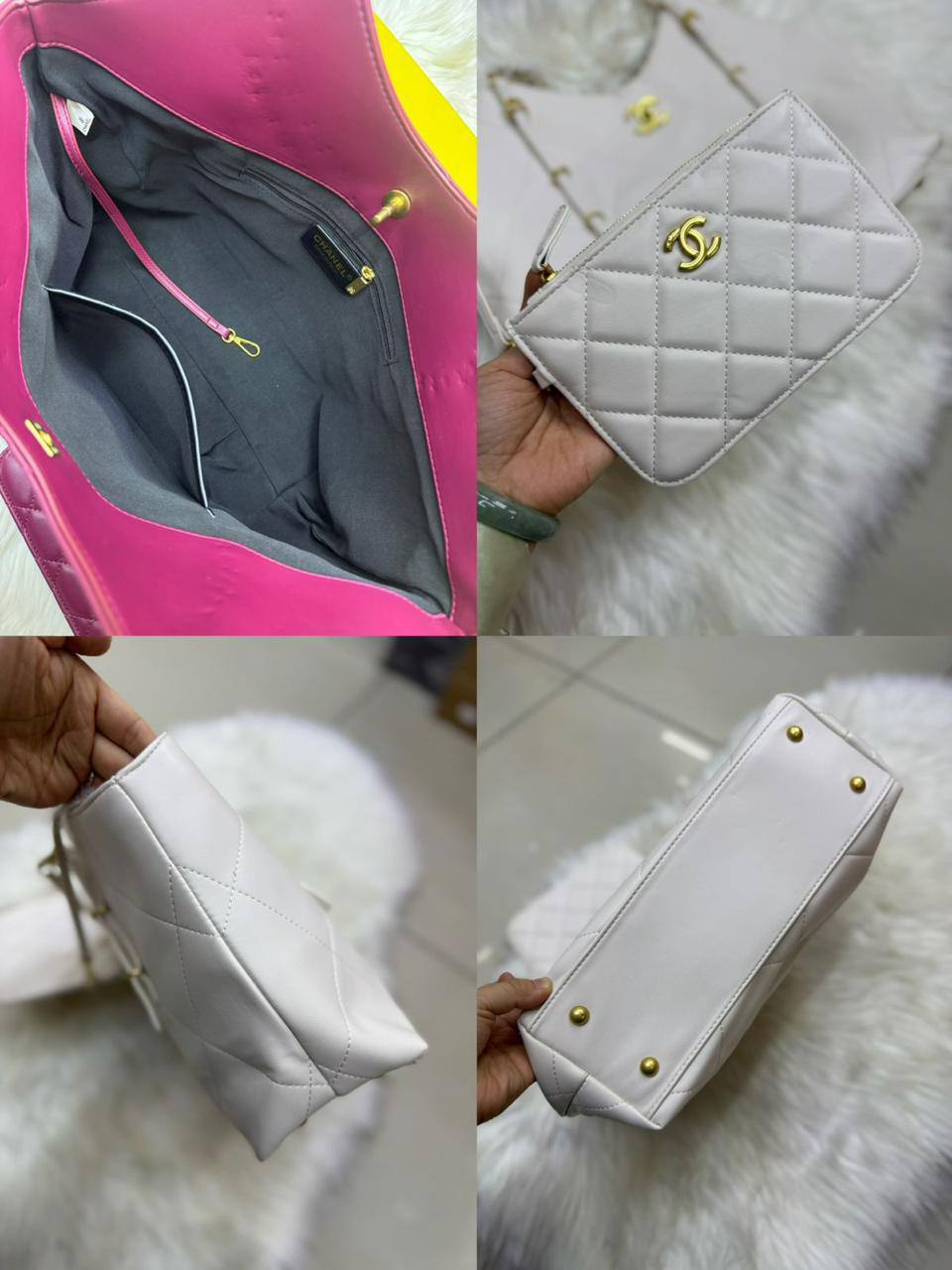 💕 Chanel 2 in 1
1️⃣ First quality
Size : 45 * 26 cm
95 dhs🇦🇪
Zain115
♥️♥️♥️