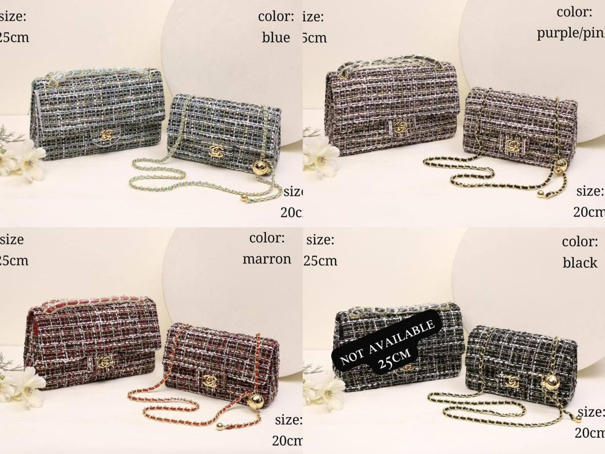 CHANEL MATELASSE ᴅᴏᴜʙʟᴇ ғʟᴀᴘ
ғᴀʙᴜʟᴏᴜs ɢᴏʟᴅ ʜᴀʀᴅᴡᴀʀᴇ
ᴡɪᴛʜʙᴏx
ϙᴜᴀʟɪᴛʏ:ᴄᴀɴᴠᴀs
sɪᴢᴇ:ᴄʜᴇᴄᴋ!!
25ᴄᴍ 110 dhs🇦🇪
20ᴄᴍ 105 dhs🇦🇪
Zain56
♥️♥️♥️