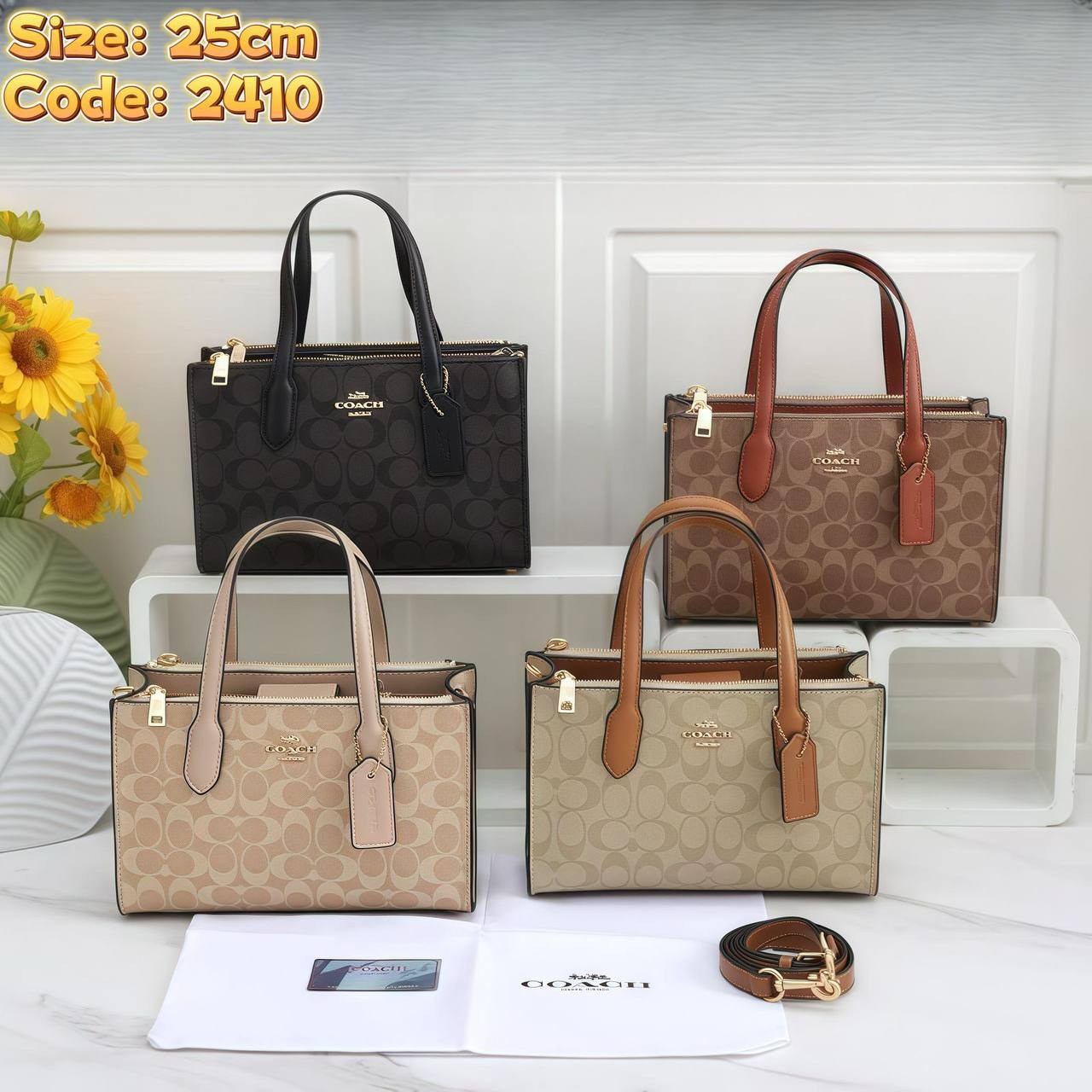 Coach
size 25 cm
90 dhs✅
Zain300
♥️♥️♥️