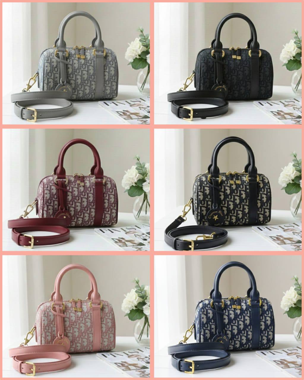 CHRISTIAN DIOR
ɢʀᴏᴏᴠᴇ 20 ᴛᴏᴘ ʜᴀɴᴅʟᴇ
ᴏʙʟɪǫᴜᴇ ᴊᴀᴄǫᴜᴀʀᴅ ᴄᴀɴᴠᴀs
ᴡɪᴛʜ ʟᴏɴɢ ʙᴇʟᴛ sᴛʀᴀᴘ
ɢᴏʟᴅ ʜᴀʀᴅᴡᴀʀᴇ
ᴡɪᴛʜ ʟᴏɢᴏ ᴄʜᴀɪɴ sᴛᴀʀ
sɪᴢᴇ : 18.5 cm
ᴡɪᴛʜ BOX
🎁🎁🎁
95 dhs❣️
Zain31
♥️♥️♥️