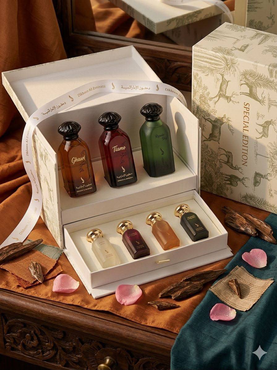 Dakhoon Uae Set
150 dhs✅
100ML 3 Pcs
15 ML 4 pcs
Zain289
♥️♥️♥️