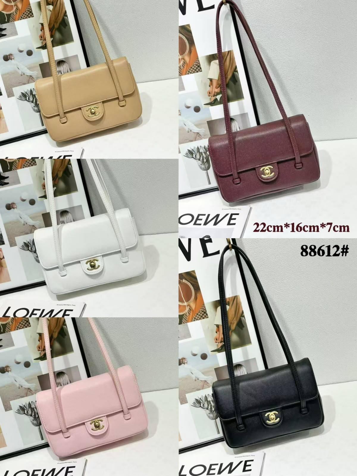 CHANEL
GOOD QUALITY
WITH BOX
130 dhs✅
Zain295
♥️♥️♥️