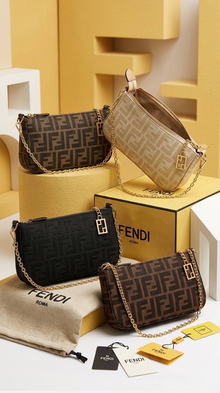 FENDI
90 dhs✅
with box
🎁🎁🎁
Zain90
♥️♥️♥️