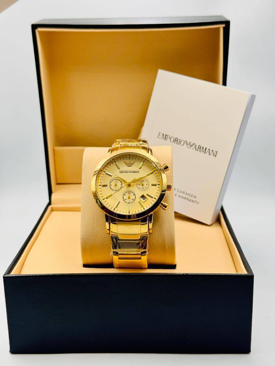 Armani Men*
*chronograph working*
*offer price
60 dhs💓
Zain08
♥️♥️♥️