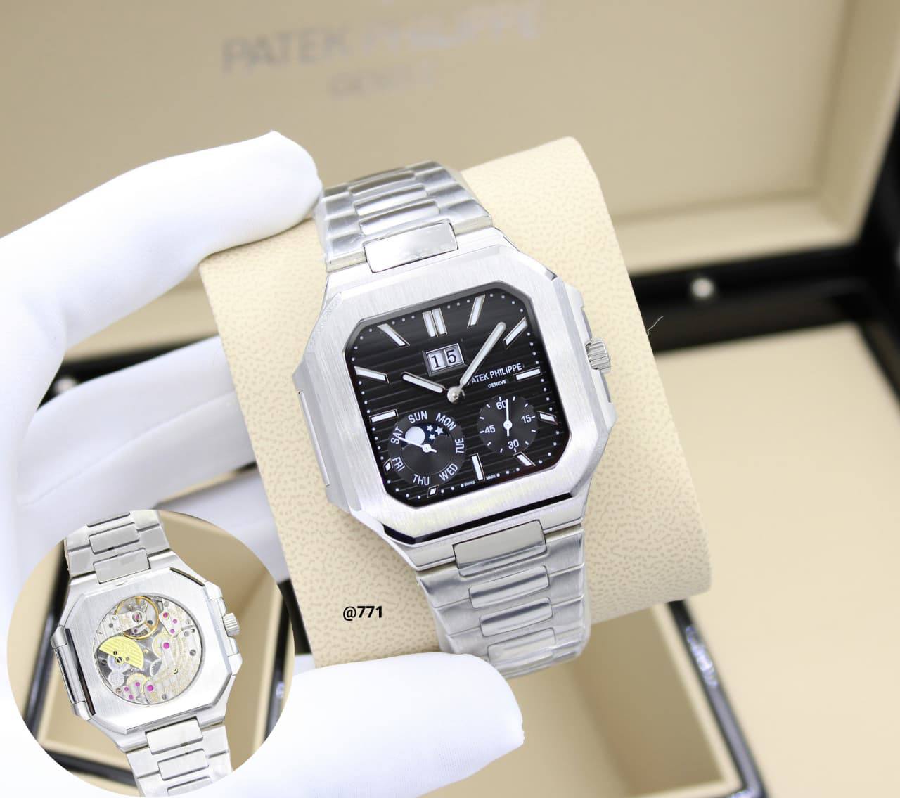 PATEK PHILIPPE MEN AUTOMATIC 41MM*
430 dhs🪙🌨️
Zain58
♥️♥️♥️