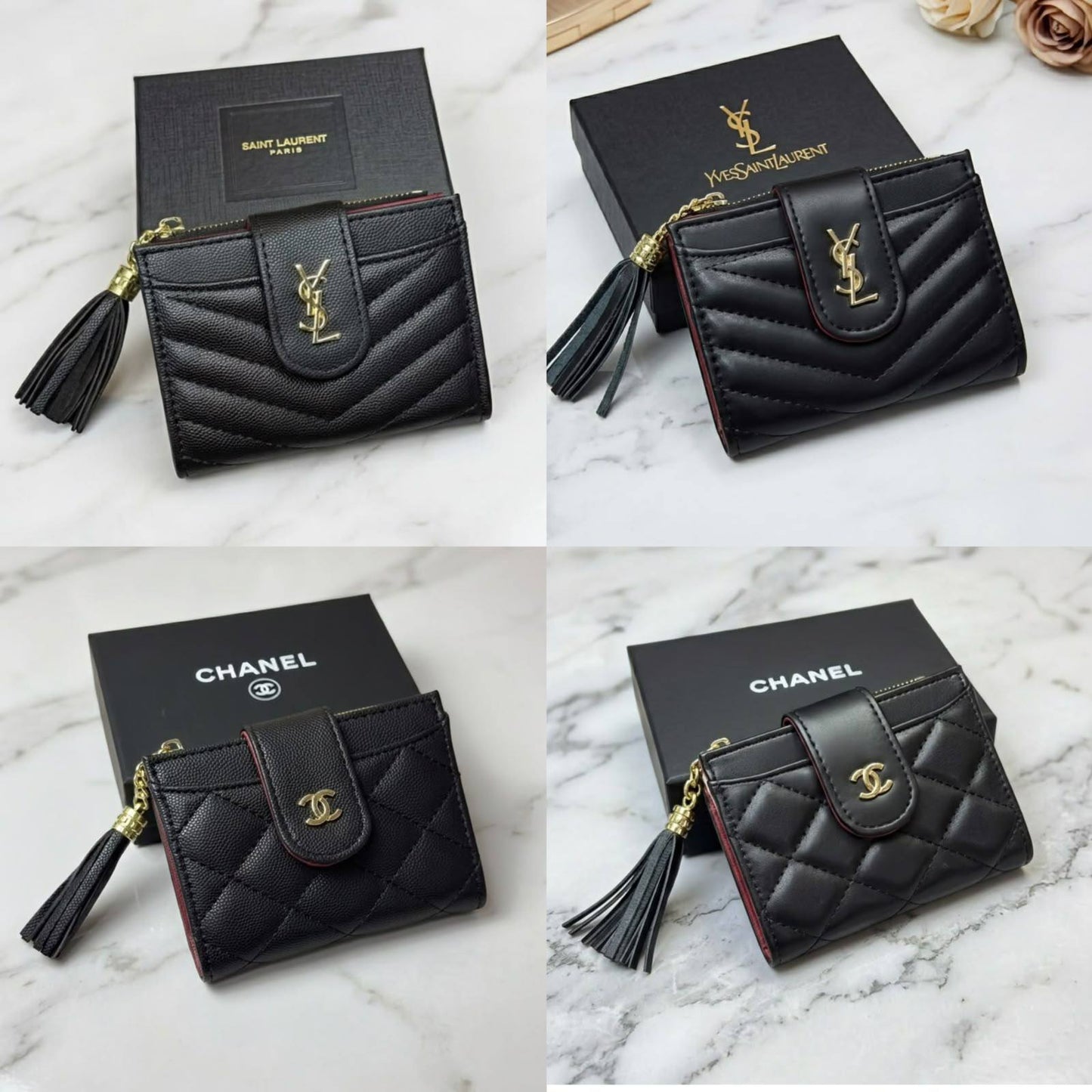 Chanel - YSL
Wallets
45 dhs✅
Zain300
♥️♥️♥️