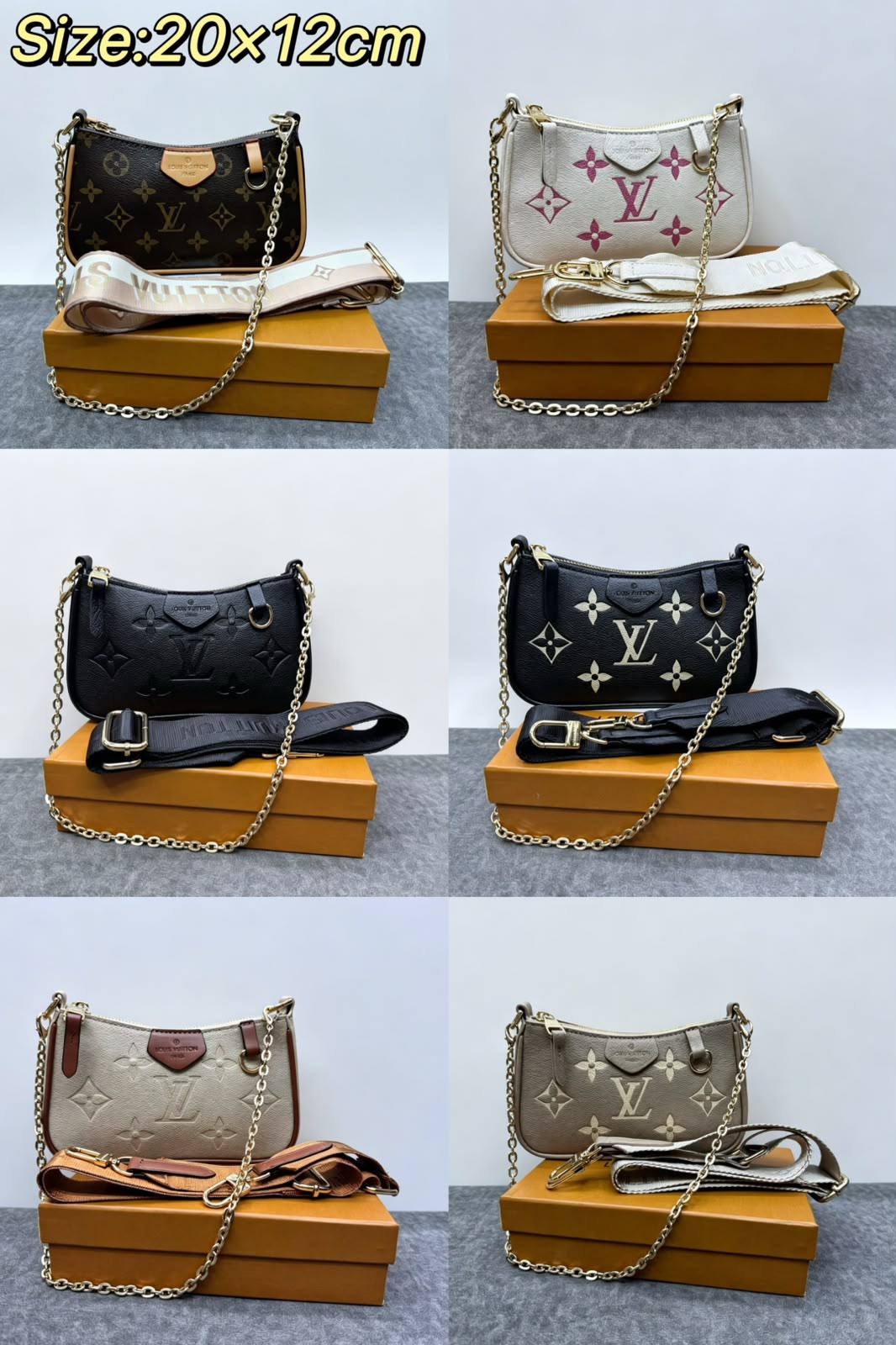 LV
withbox
size:20×12cm
95 dhs✅
Zain114
♥️♥️♥️