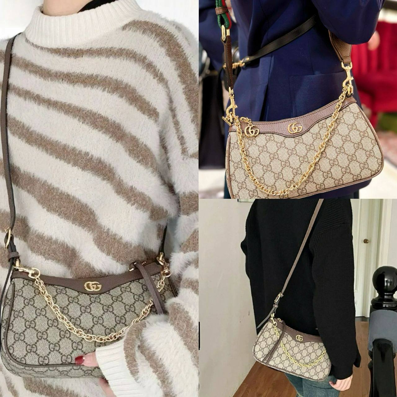Gucci
90 dhs🪙🌨️
SIZE:24cm
with box
🎁🎁🎁
Zain35
♥️♥️♥️