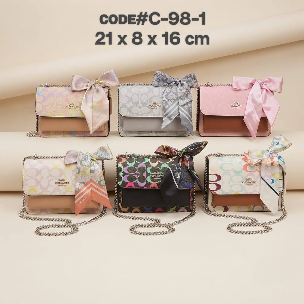Coach ᴋʟᴀʀᴇ
sʜᴏᴜʟᴅᴇʀ & ᴄʀᴏssʙᴀɢ
ғᴇᴀᴛᴜʀɪɴɢ ᴘᴀsᴛᴇʟ ᴄᴏʟᴏʀs
sɪɢɴᴀᴛᴜʀᴇ ᴄᴀɴᴠᴀs ᴅᴇsɪɢɴ
ᴅᴇᴄᴏʀᴀᴛɪᴠᴇ ʙᴏᴡ ᴅᴇᴛᴀɪʟ
sɪʟᴠᴇʀ ʜᴀʀᴅᴡᴀʀᴇ
sɪᴢᴇ : 21 cm
ᴡɪᴛʜ BOX
80 dhs✅
Zain31
♥️♥️♥️