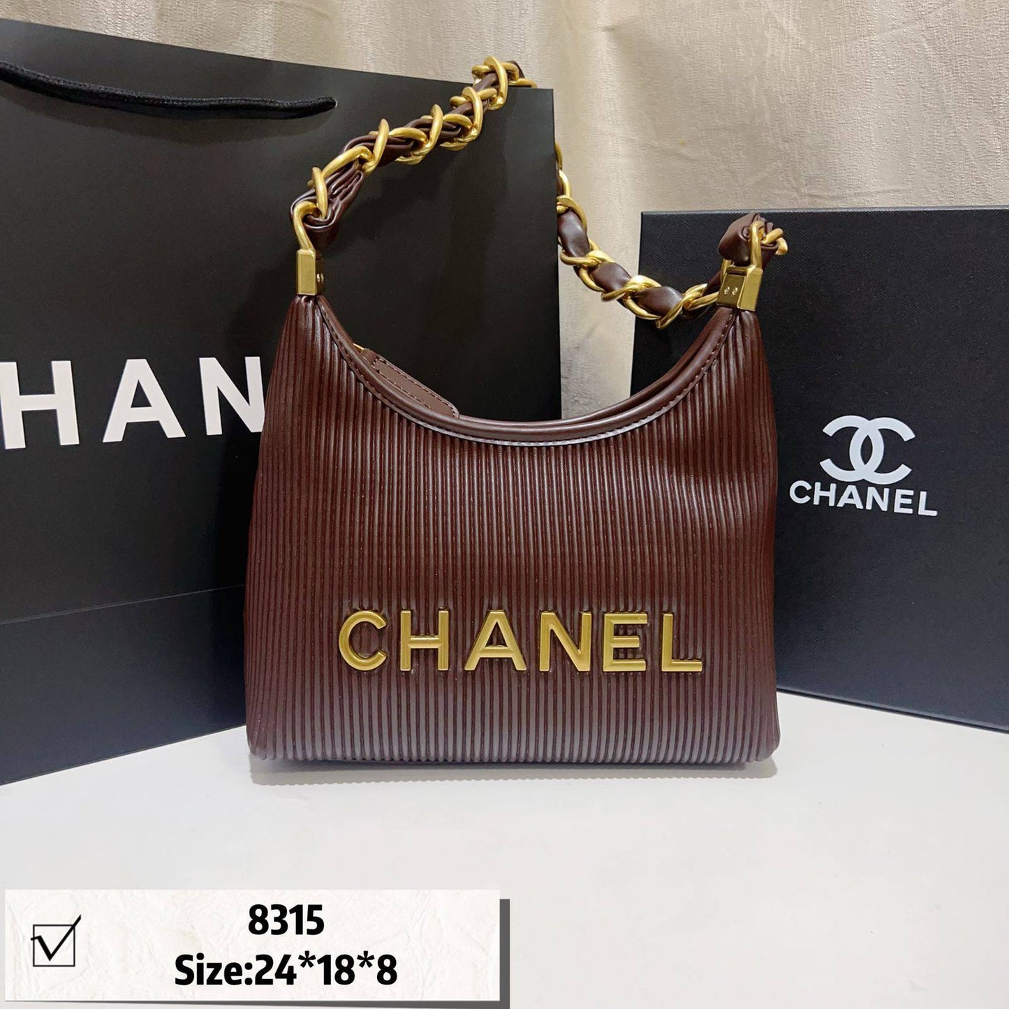 Chanel
100 dhs❣️
with box
🎁🎁🎁
Zain46
♥️♥️♥️
