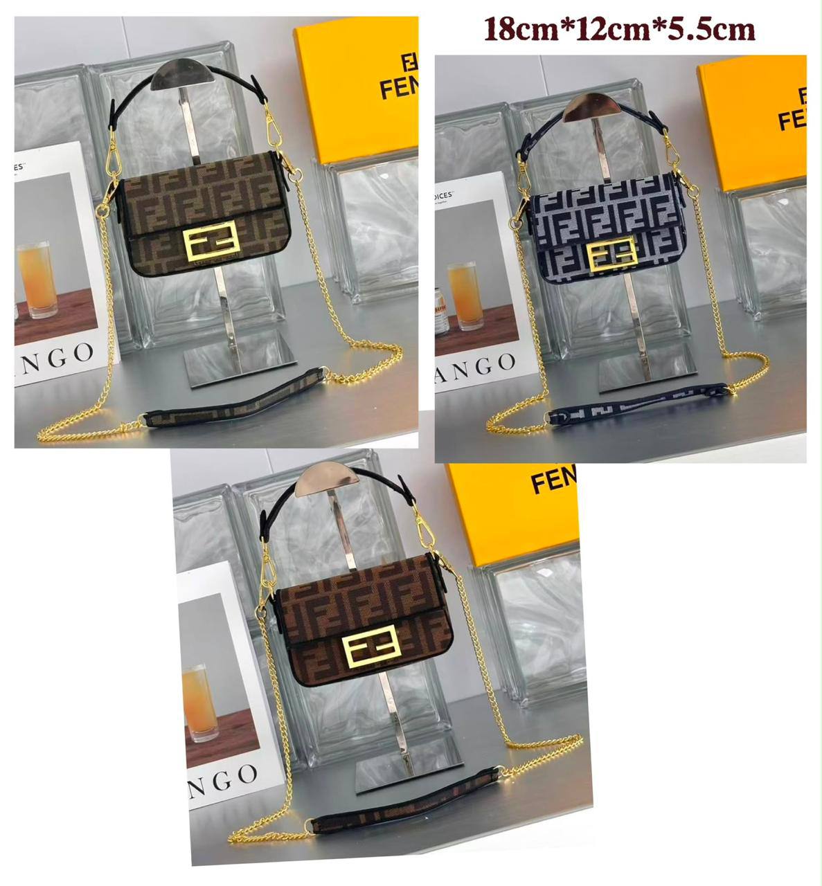 FENDI NEW CAME HIGH QUALITY WITH BOX
120 dhs🇦🇪🇦🇪
Zain295
♥️♥️♥️