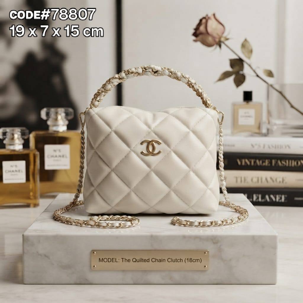Chanel ᴛᴏᴘ ᴄʟᴜᴛᴄʜ
ʜᴀɴᴅʟᴇ ᴡɪᴛʜ ᴄʜᴀɪɴ
ǫᴜɪʟᴛᴇᴅ ʟᴀᴍʙsᴋɪɴ ʟᴇᴀᴛʜᴇʀ
ɢᴏʟᴅ ʜᴀʀᴅᴡᴀʀᴇ
sɪᴢᴇ: 19 cm
75 dhs🇦🇪🇦🇪
Zain31
♥️♥️♥️