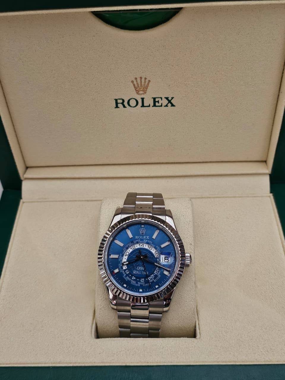 *♛ROLEX♛*
Rolex
ROLEX SKY DWELLER (*DIW*)
Swiss Movement🇨🇭
Water Resistant 💧
Sapphire Crystal
Super Master Quality
With Original Box 📦🛍️
For Price 👇 WhatsApp✅
0568585901
0507557372
0552275751 Owner Zain 👌
Zain282
♥️♥️♥️