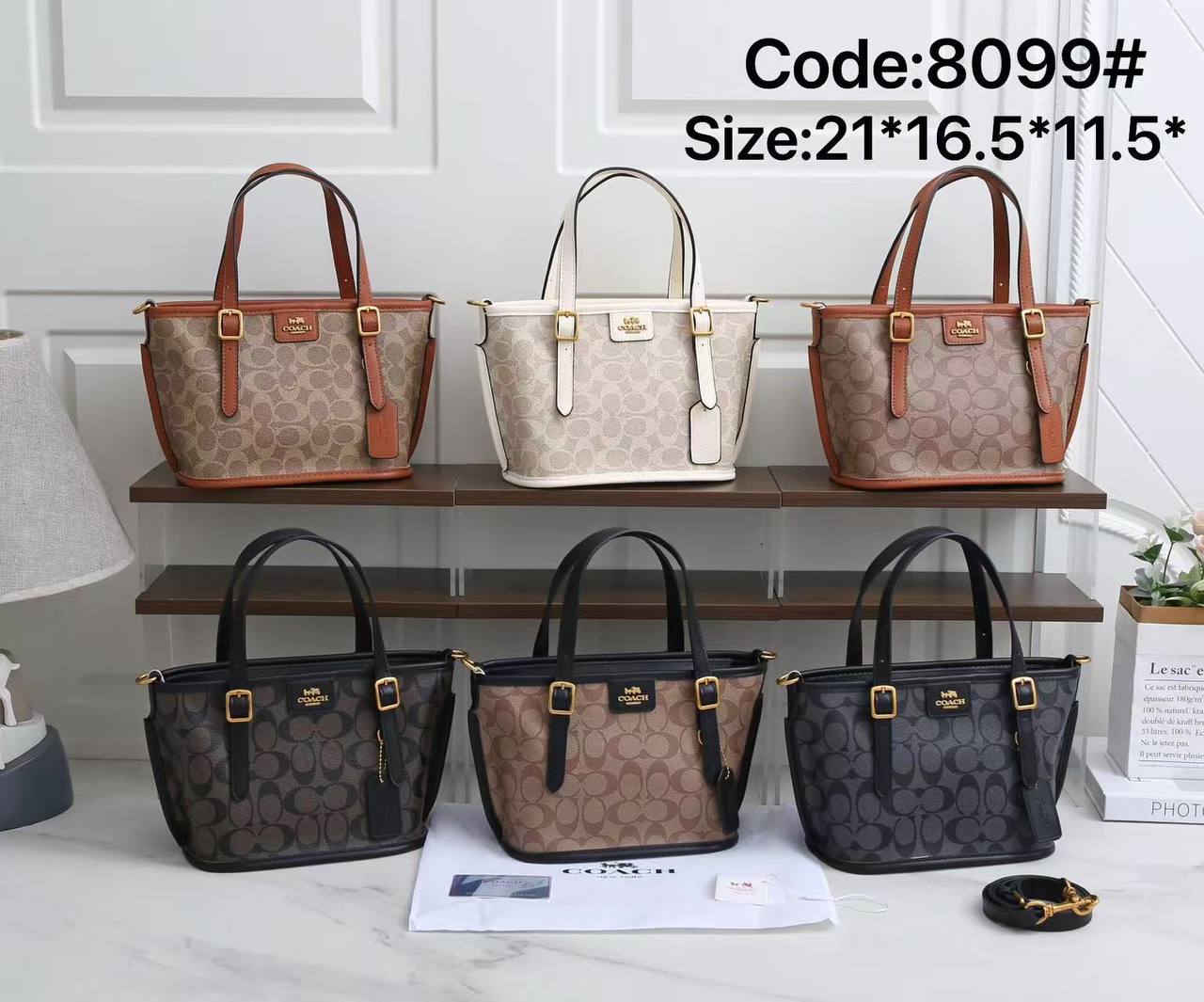 COACH
HIGH QUALITY
WITH BOX
🎁🎁🎁
95 dhs✅
Zain295
♥️♥️♥️