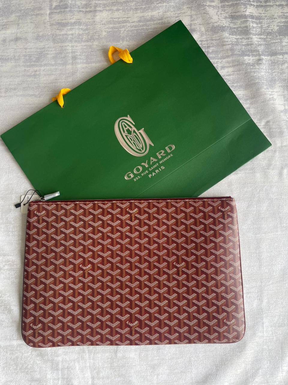 GOYARD *File bag*
*40cm*
*Super Master quality*
350 dhs🪙🖤
Zain179
♥️♥️♥️