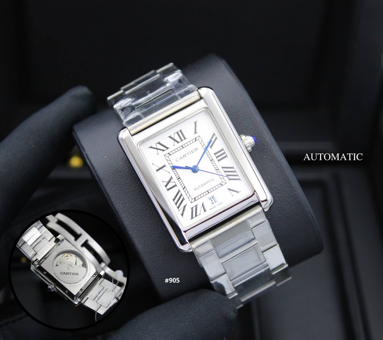 CARTIER TANG MEN AUTOMATIC 31MM
270 dhs✅
Zain58
♥️♥️♥️
