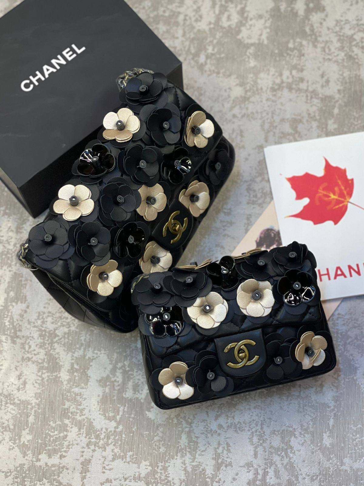 Chanel
Small size. 170 dhs🗽
Big. Size. 180 dhs🗽
Zain175
♥️♥️♥️