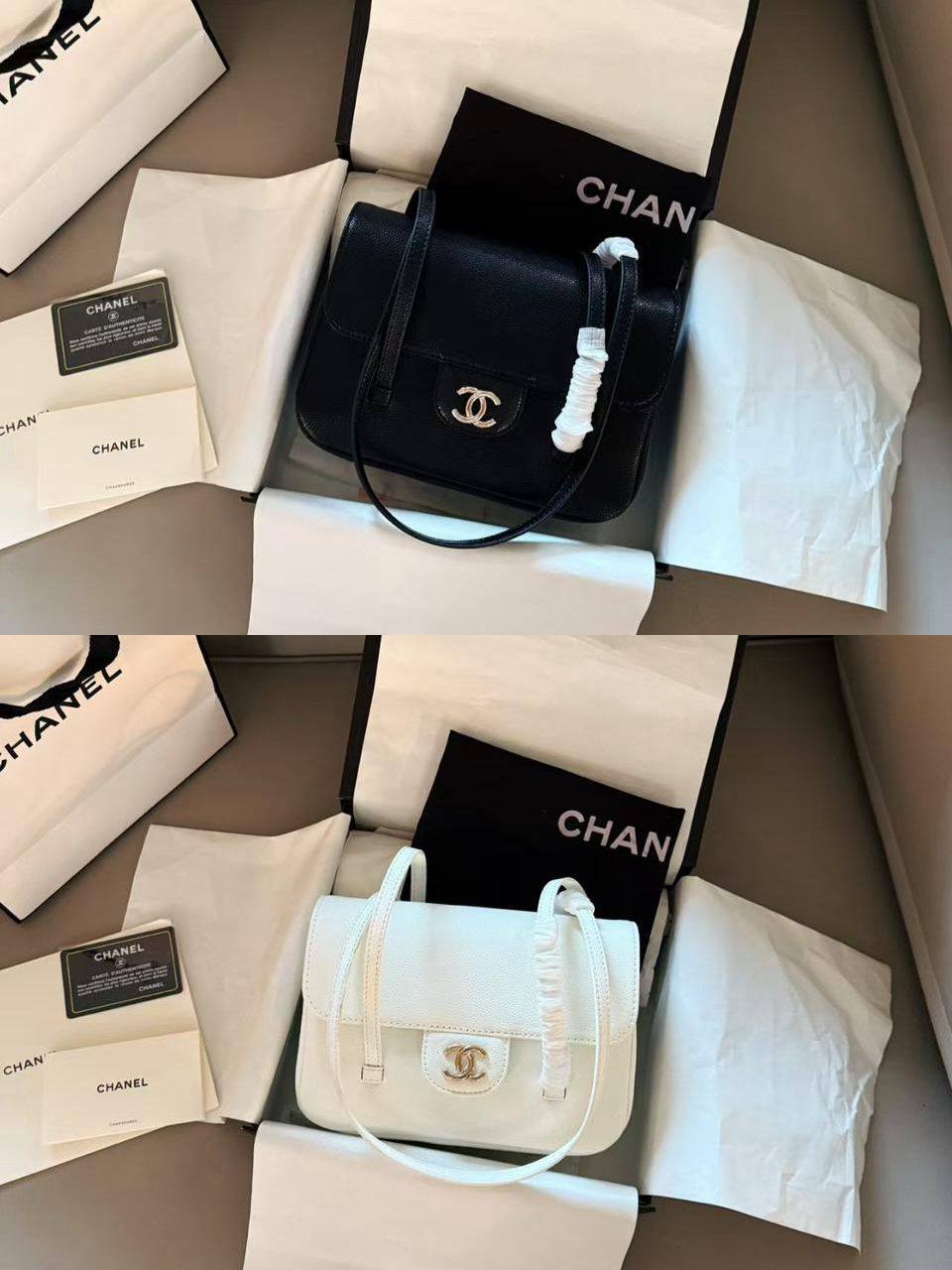 Chanel
Master
Size 22cm
230 dhs🌺
With box
🎁🎁🎁
Zain189
♥️♥️♥️